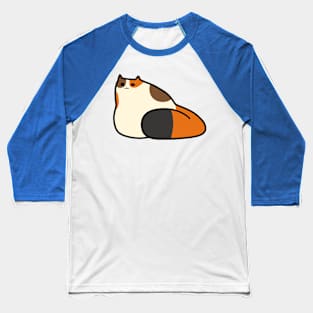 Big Fluffy Calico Baseball T-Shirt